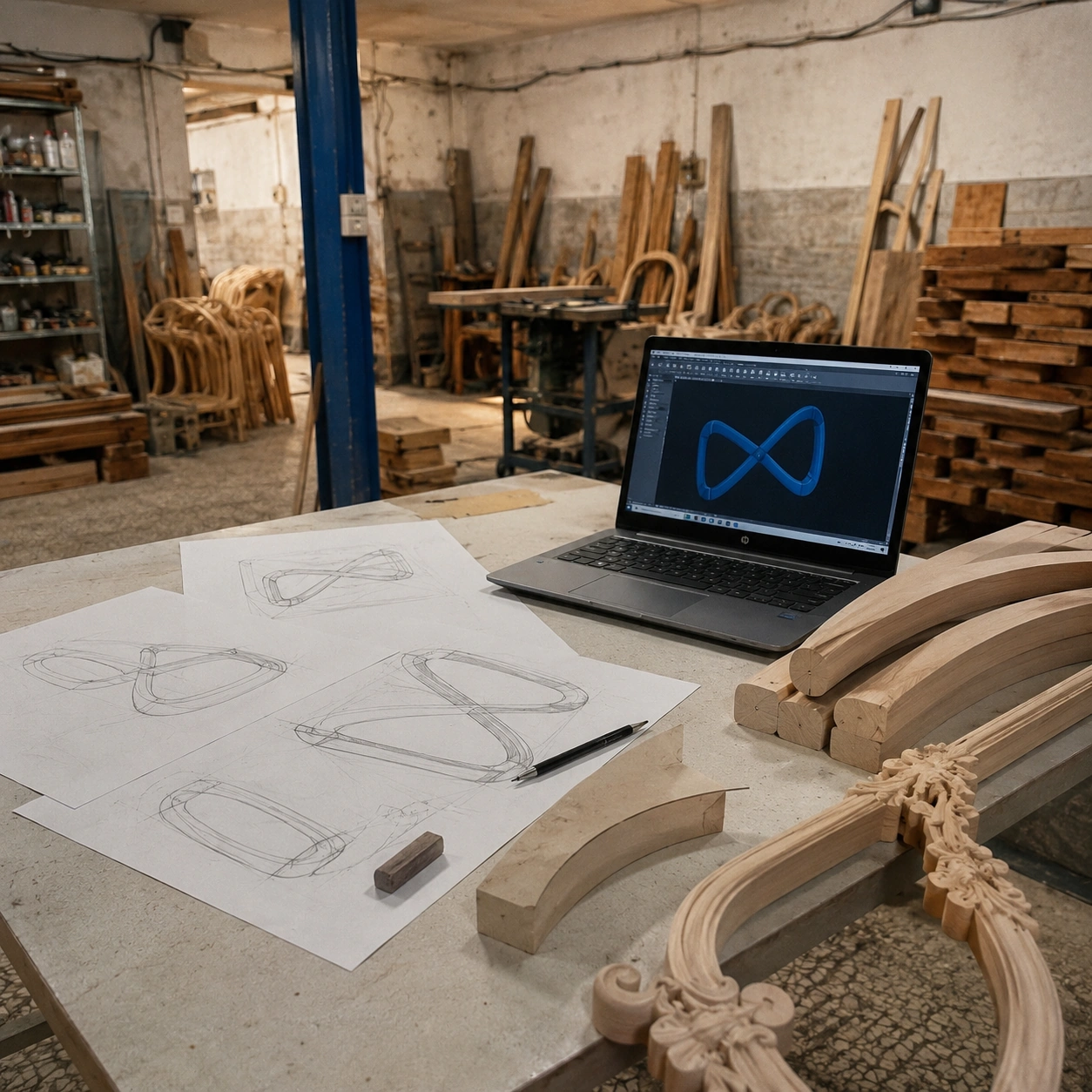 Inside the Zhilvan workshop
